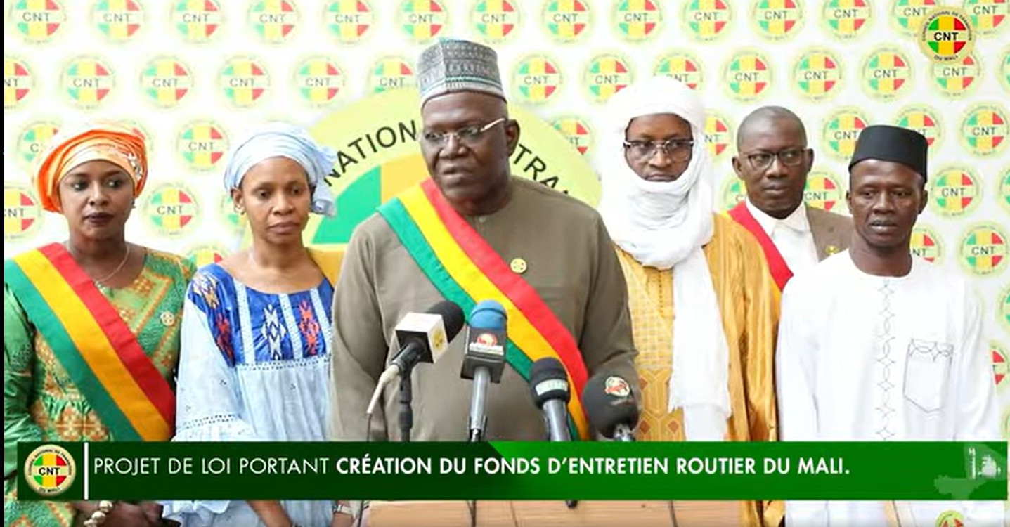 Ratification de l'ordonnance portant création du Fonds d'Entretien Routier du Mali